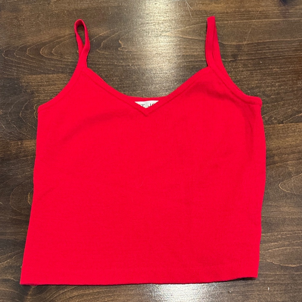 St. John Vibrant Red Camisole Top